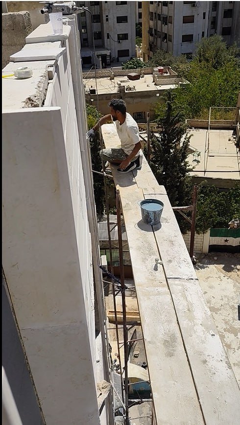 Al-Zaeem Building Façade Restoration — Barzeh, Damascus — Photo 6
