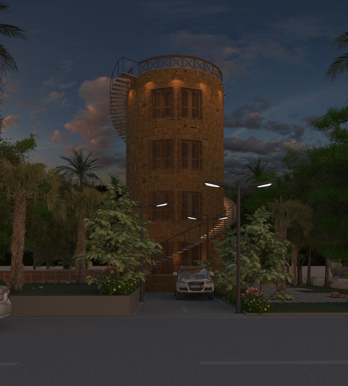 Water Tank Design & Construction — Saudi Arabia